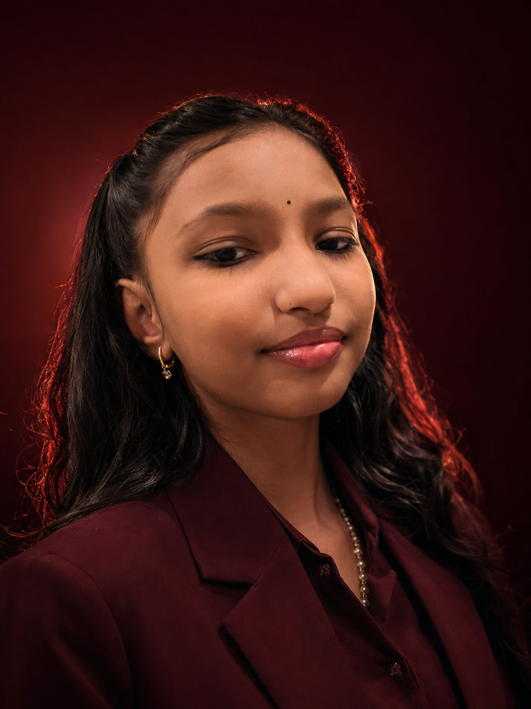 Kushi, the 12-year-old founder of Sparkfinity AI